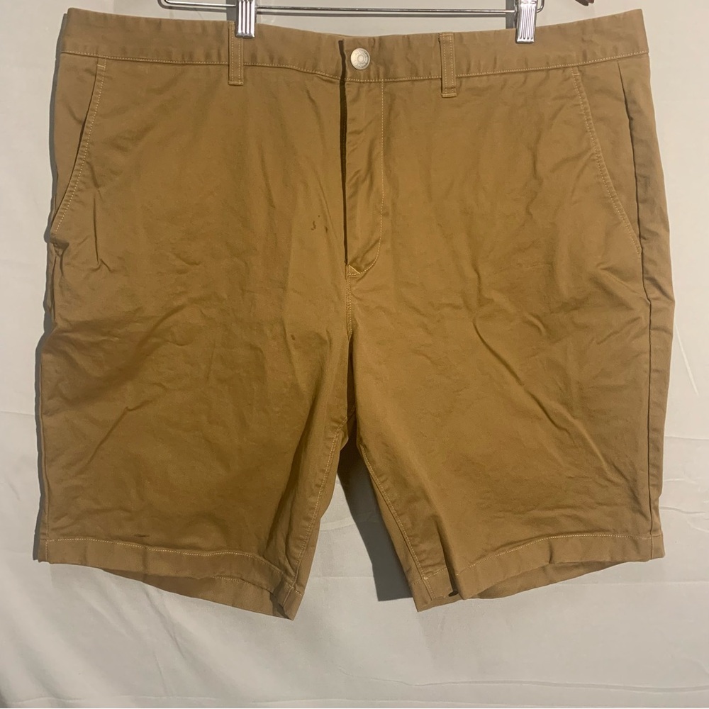 Bonobos Shorts Mens 40 Brown Chino Button Fly Vacation Formal Golf Resort